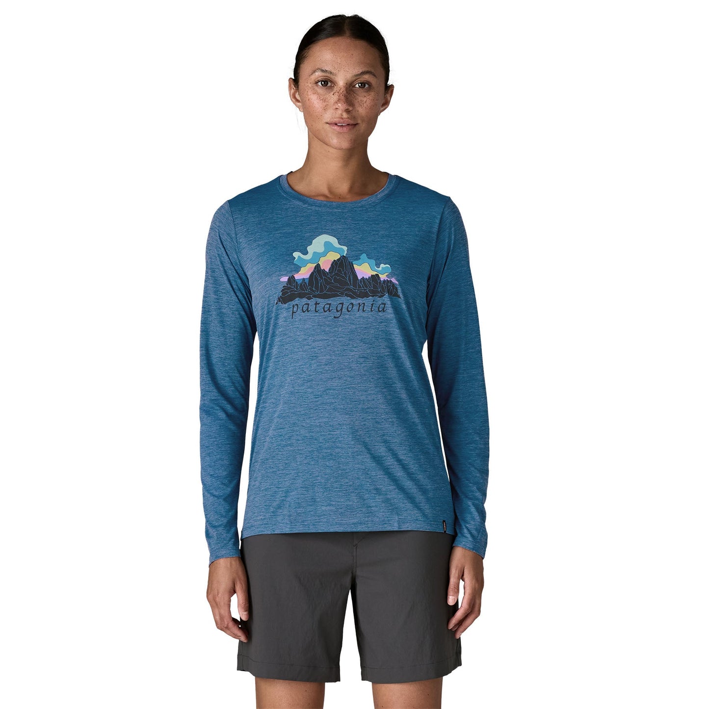 Patagonia W's L/S Cap Cool Daily Shirt - Fitz Roy Nimbus Patagonia