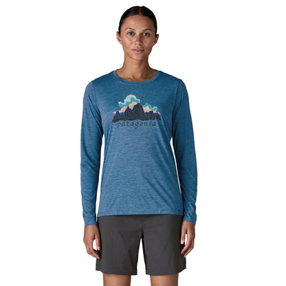 Patagonia W's L/S Cap Cool Daily Shirt - Fitz Roy Nimbus Patagonia