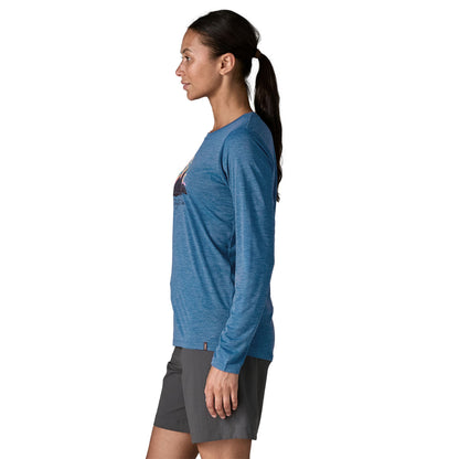 Patagonia W's L/S Cap Cool Daily Shirt - Fitz Roy Nimbus Patagonia