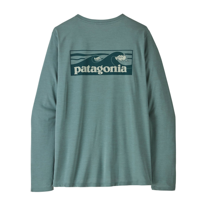 Patagonia W's L/S Cap Cool Daily Shirt - Boardshort Logo Patagonia