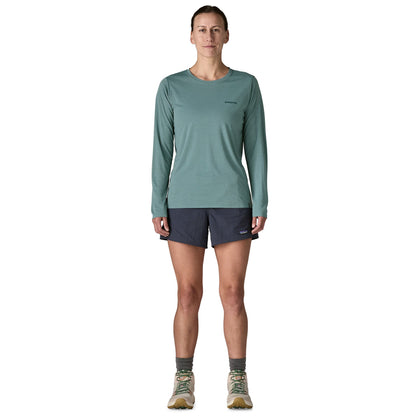 Patagonia W's L/S Cap Cool Daily Shirt - Boardshort Logo Patagonia