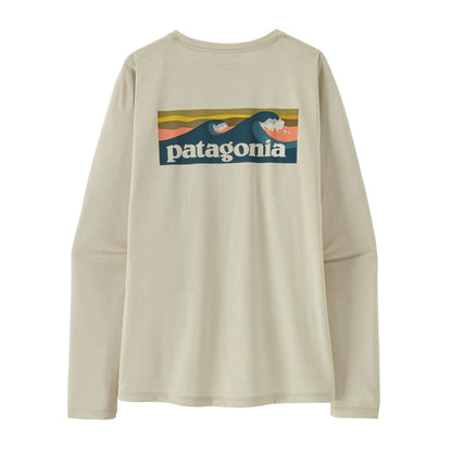 Patagonia W's L/S Cap Cool Daily Shirt - Boardshort Logo Patagonia