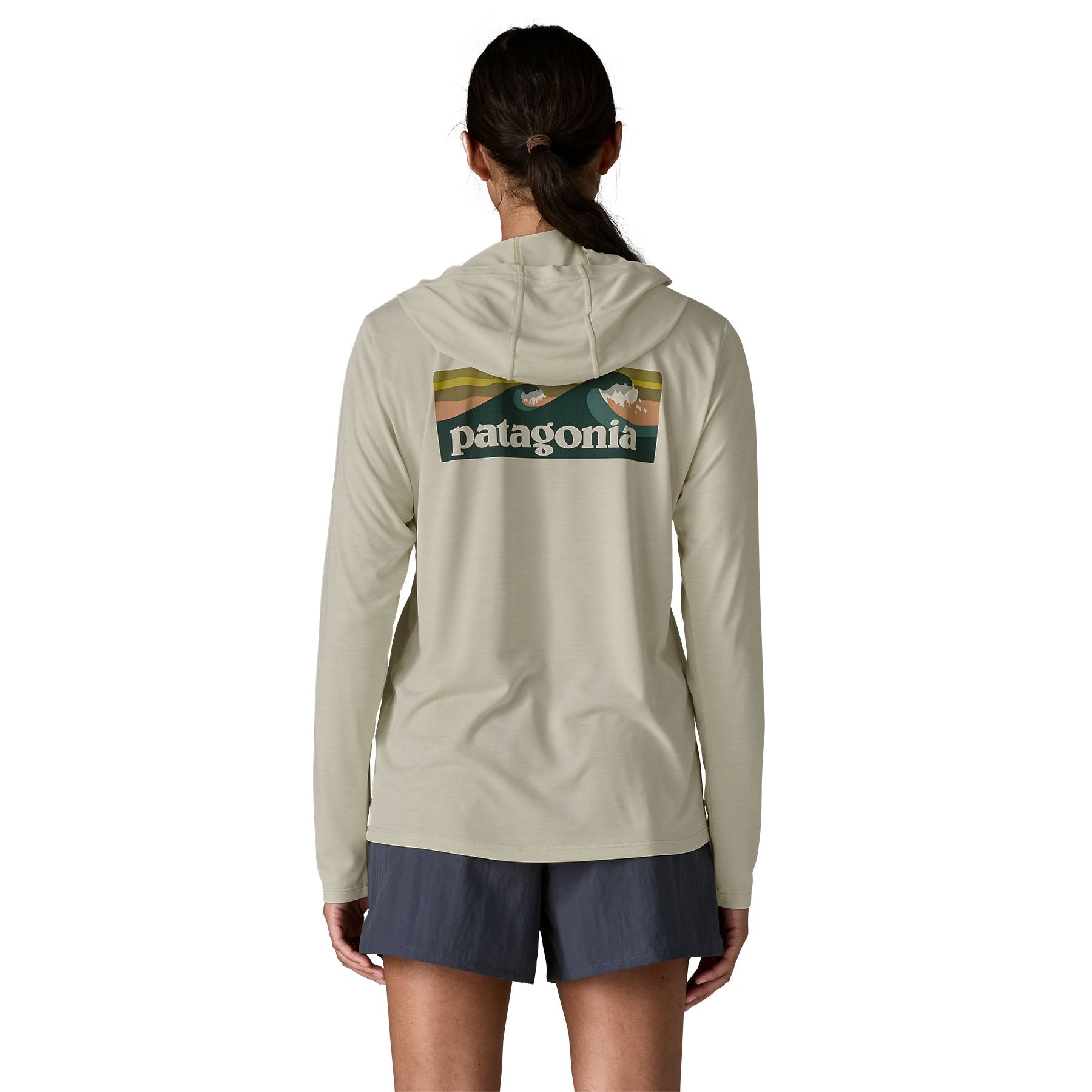 Patagonia W's Cap Cool Daily Hoody - Boardshort Logo Patagonia