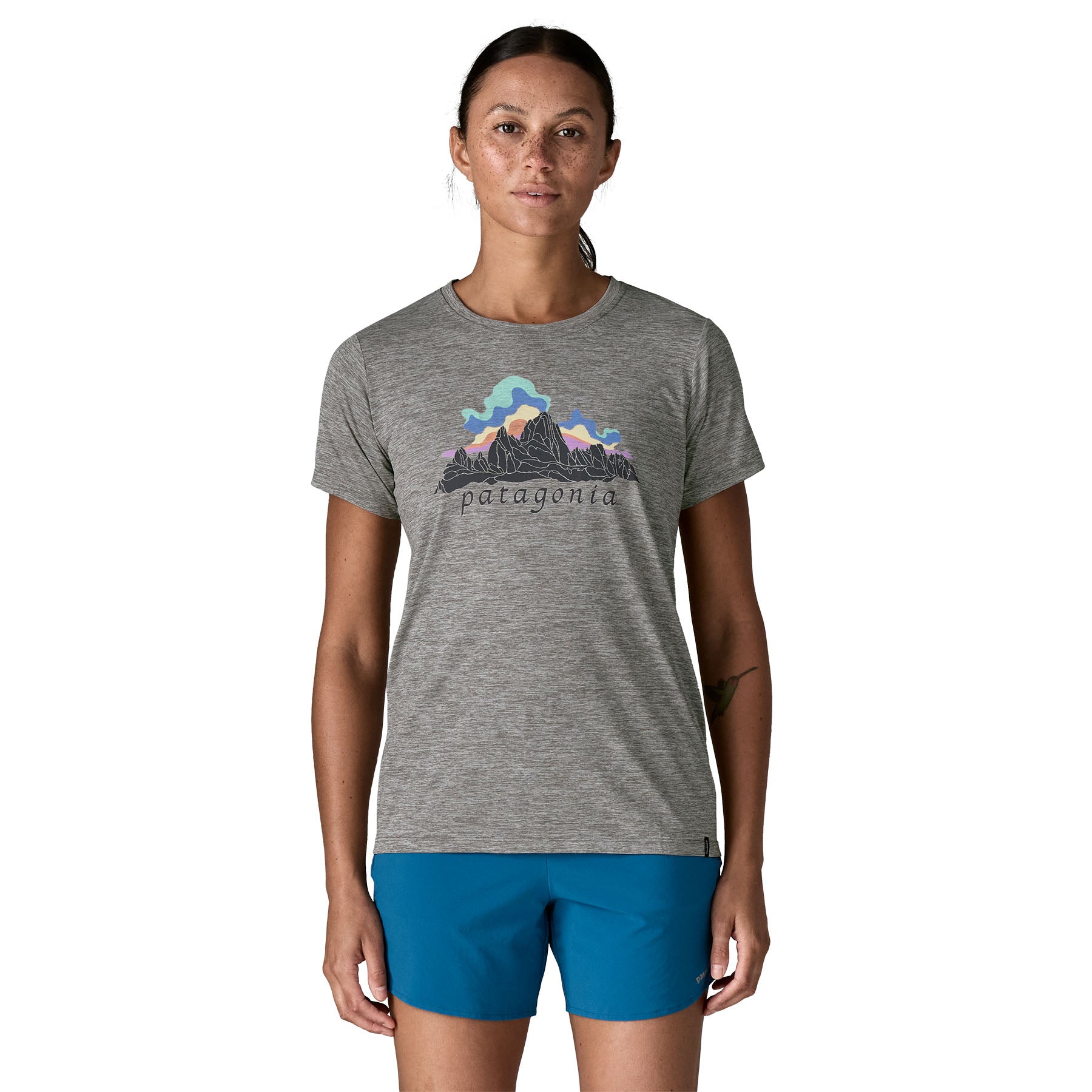 Patagonia W's Cap Cool Daily Shirt - Fitz Roy Nimbus Patagonia