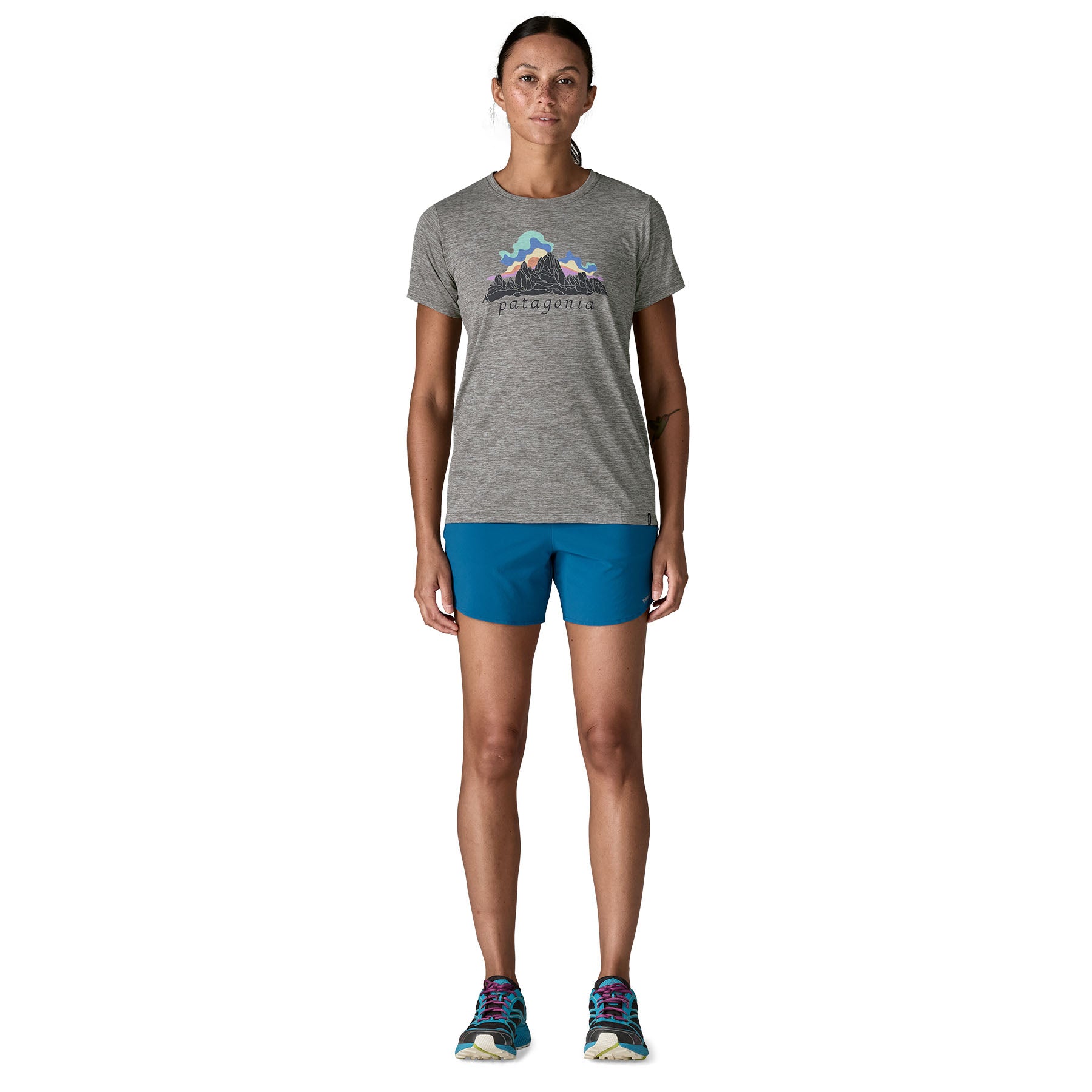 Patagonia W's Cap Cool Daily Shirt - Fitz Roy Nimbus Patagonia