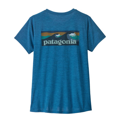 Patagonia W's Cap Cool Daily Shirt - Boardshort Logo Patagonia