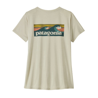 Patagonia W's Cap Cool Daily Shirt - Boardshort Logo Patagonia