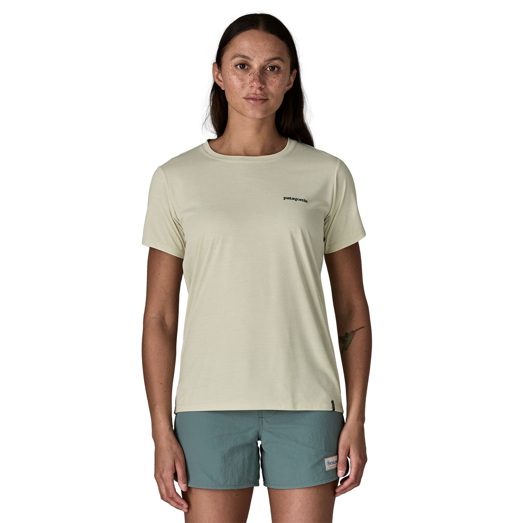 Patagonia W's Cap Cool Daily Shirt - Boardshort Logo Patagonia