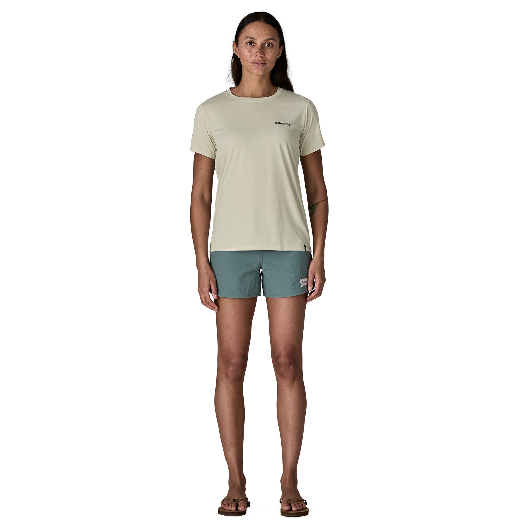 Patagonia W's Cap Cool Daily Shirt - Boardshort Logo Patagonia