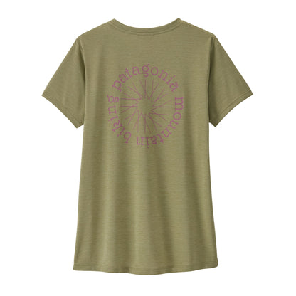 Patagonia W's Cap Cool Daily Shirt - Spoke Stencil Patagonia