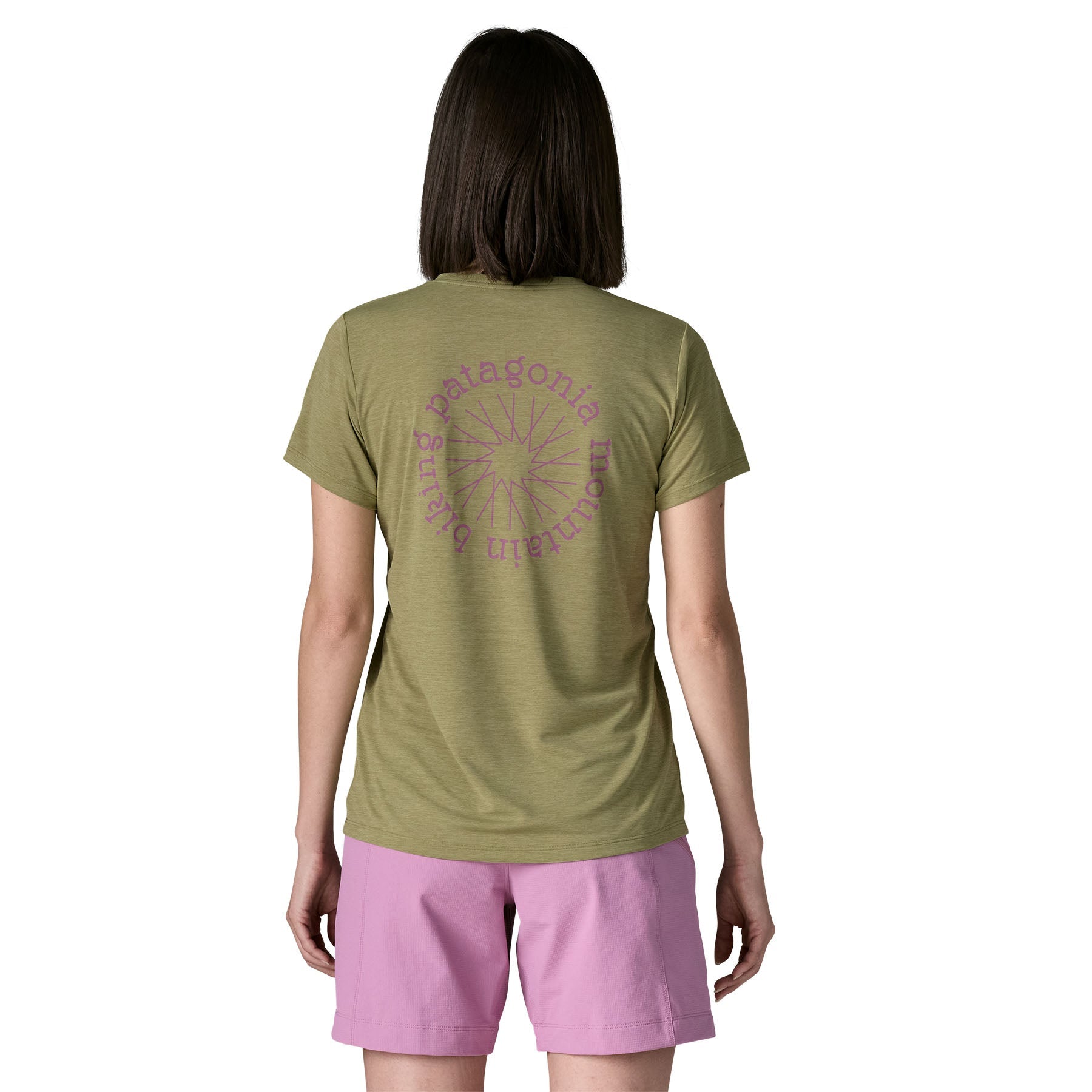 Patagonia W's Cap Cool Daily Shirt - Spoke Stencil Patagonia