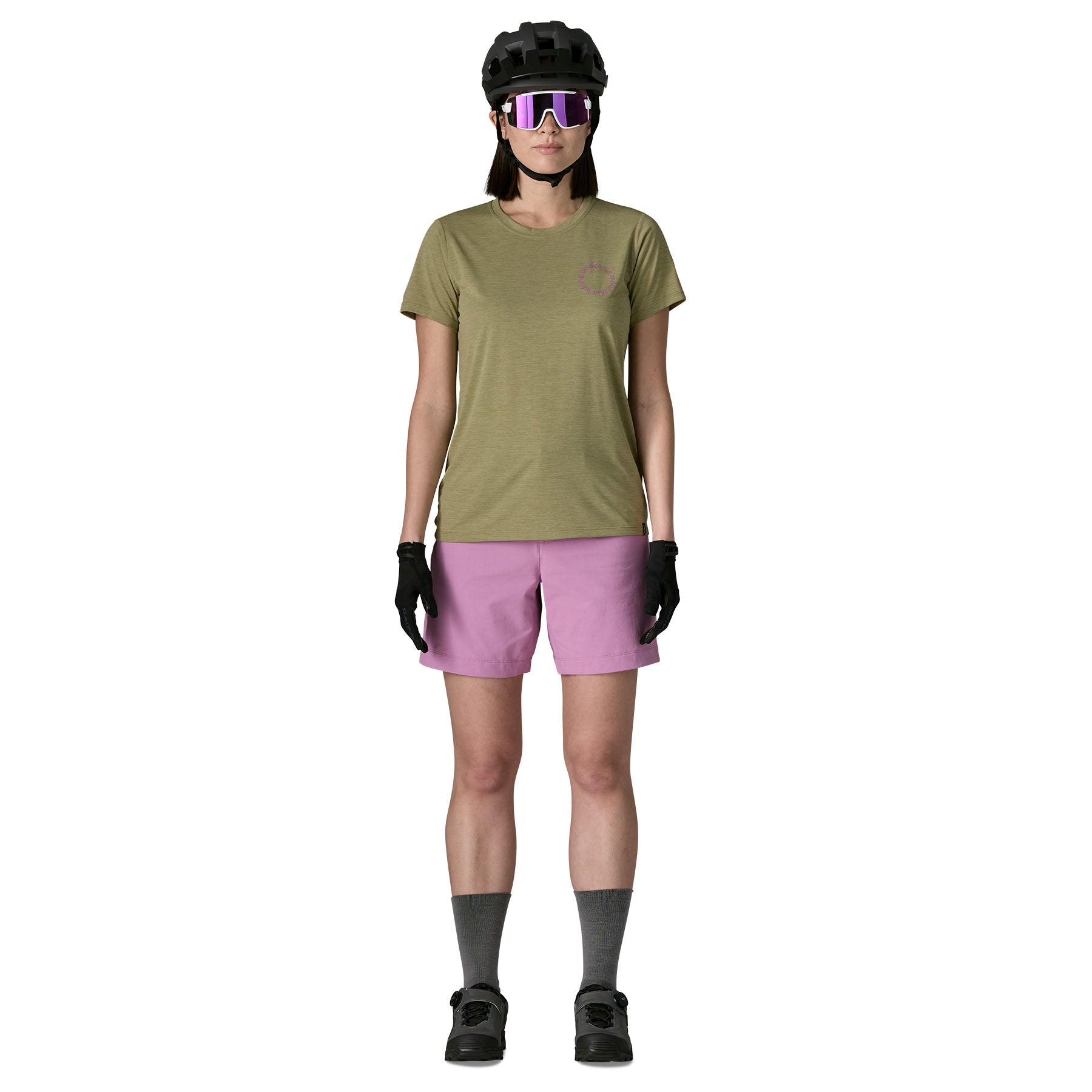 Patagonia W's Cap Cool Daily Shirt - Spoke Stencil Patagonia
