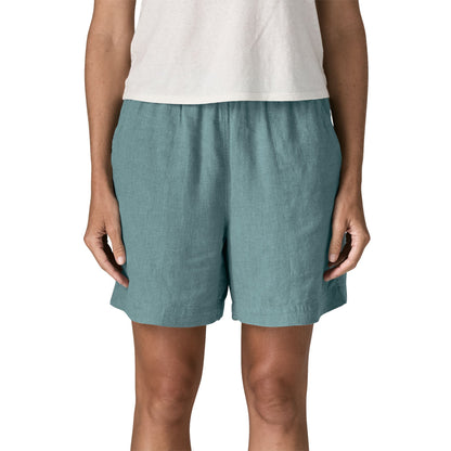 Patagonia W's Garden Island Long Shorts - 6 in Fox & Field