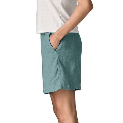 Patagonia W's Garden Island Long Shorts - 6 in Fox & Field