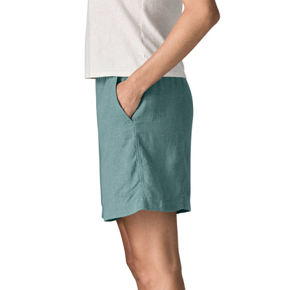 Patagonia W's Garden Island Long Shorts - 6 in Fox & Field