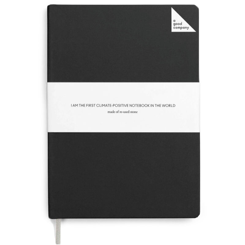 Hardcover Recycled Stone Paper Notebook AGood Co.