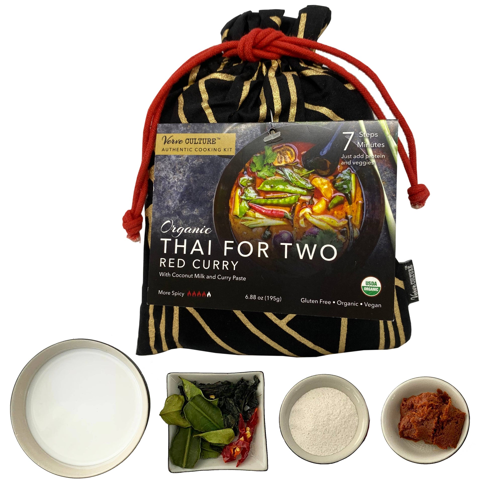 Thai curry kit ingredients