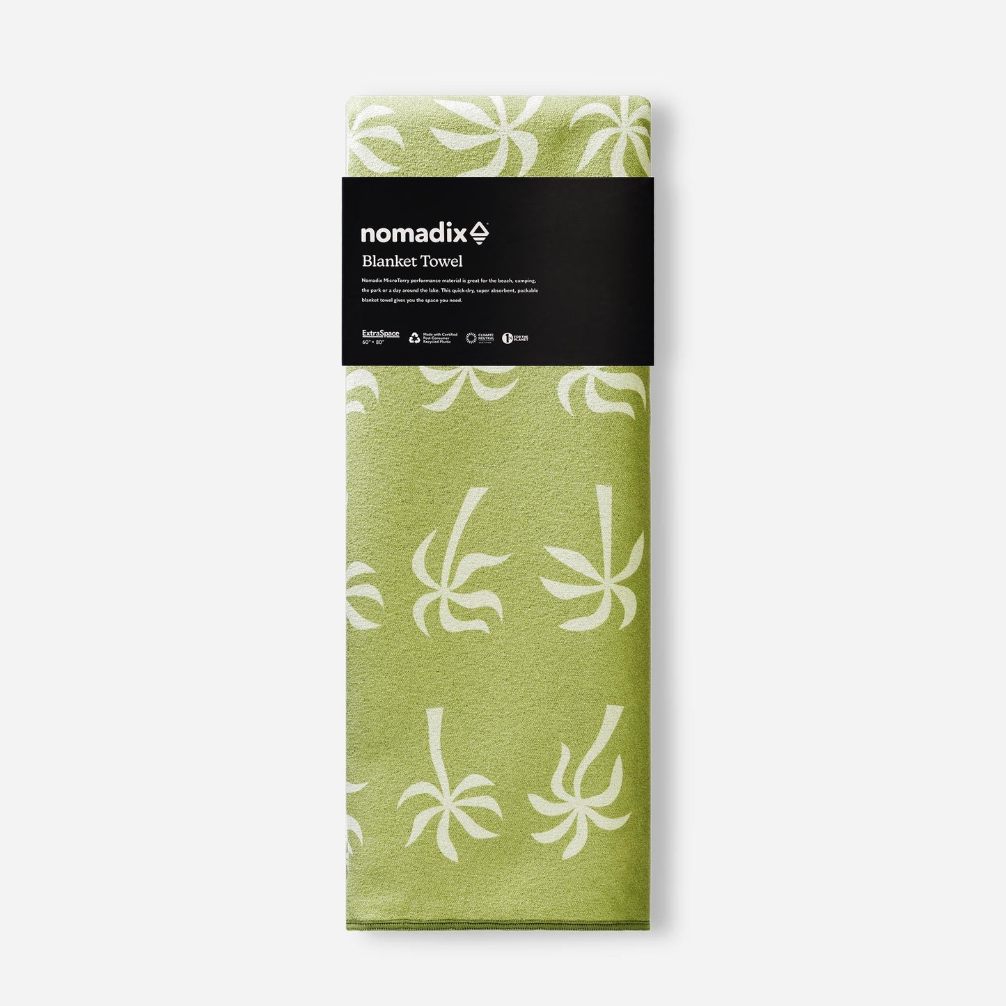 Blanket Towel: Breezy Palms Olive Nomadix