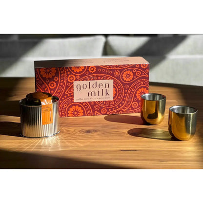 Golden Milk Gift Set - EarthHero Corporate Gifting and Custom Swag