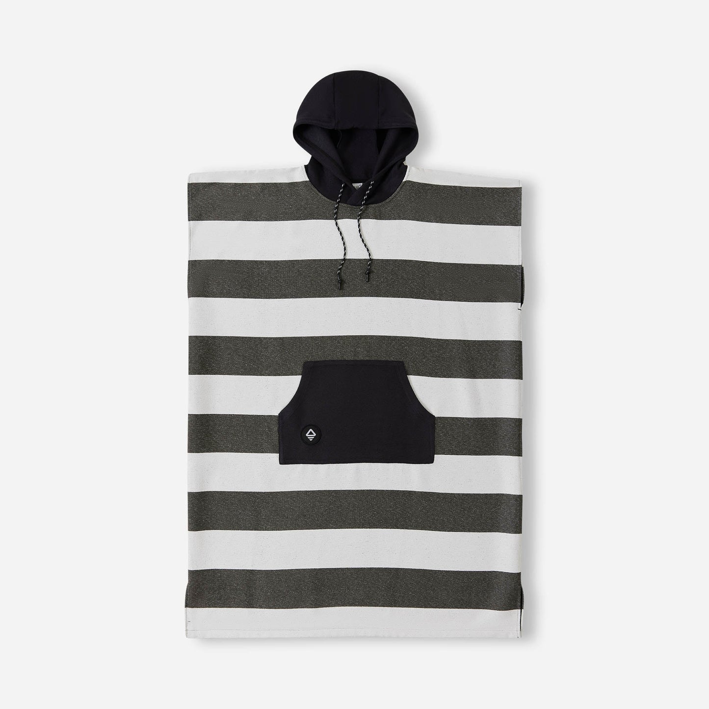 Changing Poncho: Stripes Noll Black Nomadix