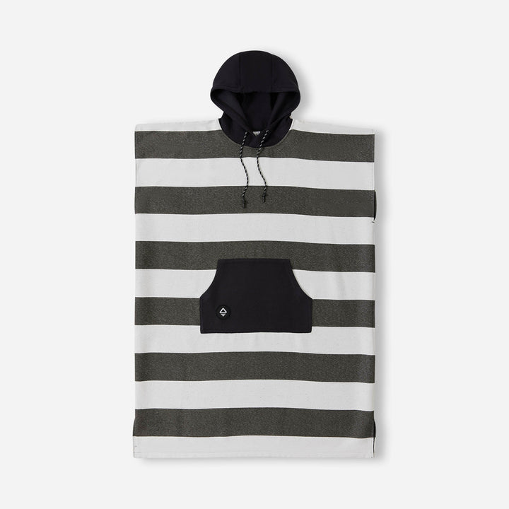 Changing Poncho: Stripes Noll Black Nomadix