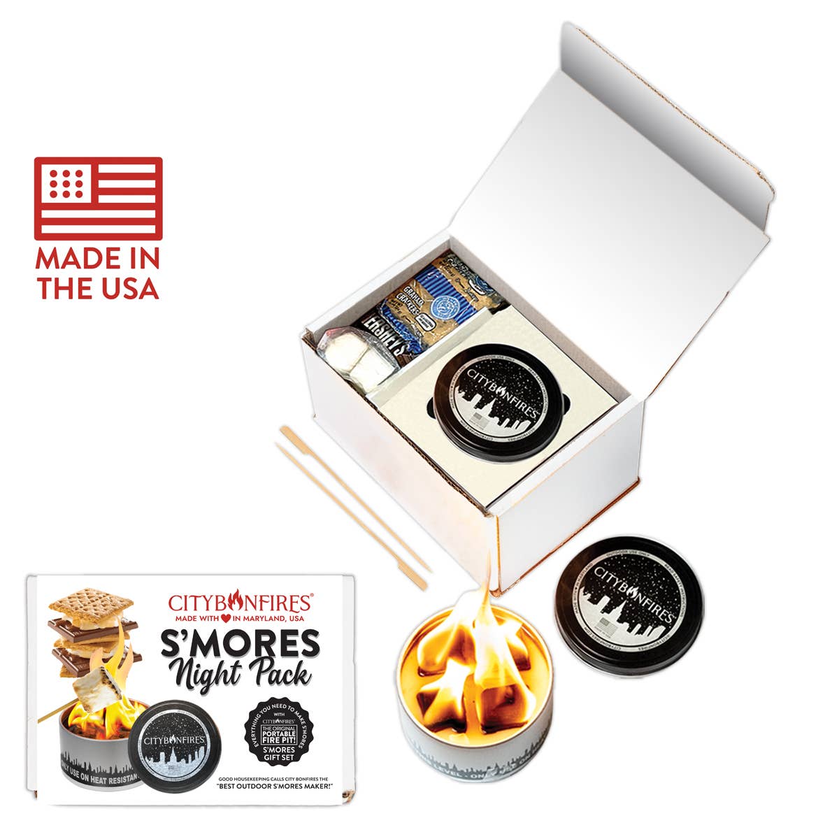 S'mores night pack packaging