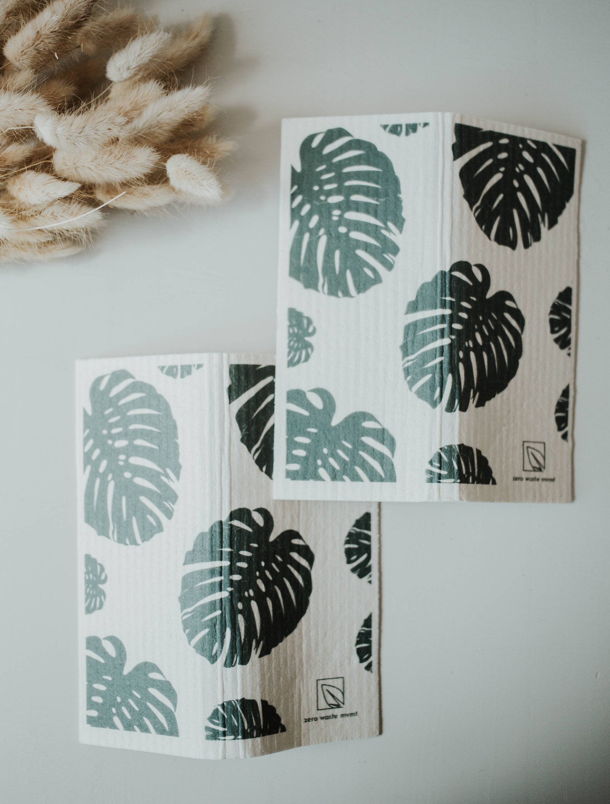 Eco dishcloth packaging