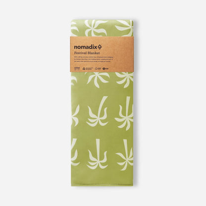 Festival Blanket: Breezy Palms Olive Nomadix