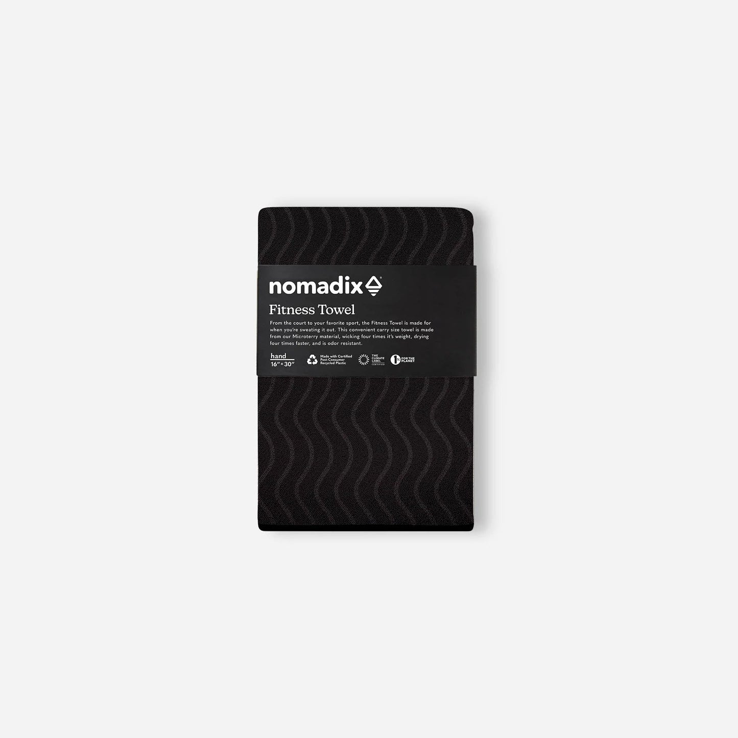 Fitness Towel: Regenerative Black Nomadix