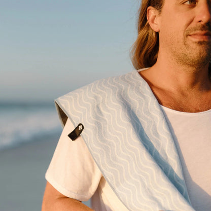 Fitness Towel: Regenerative Pale Blue Nomadix