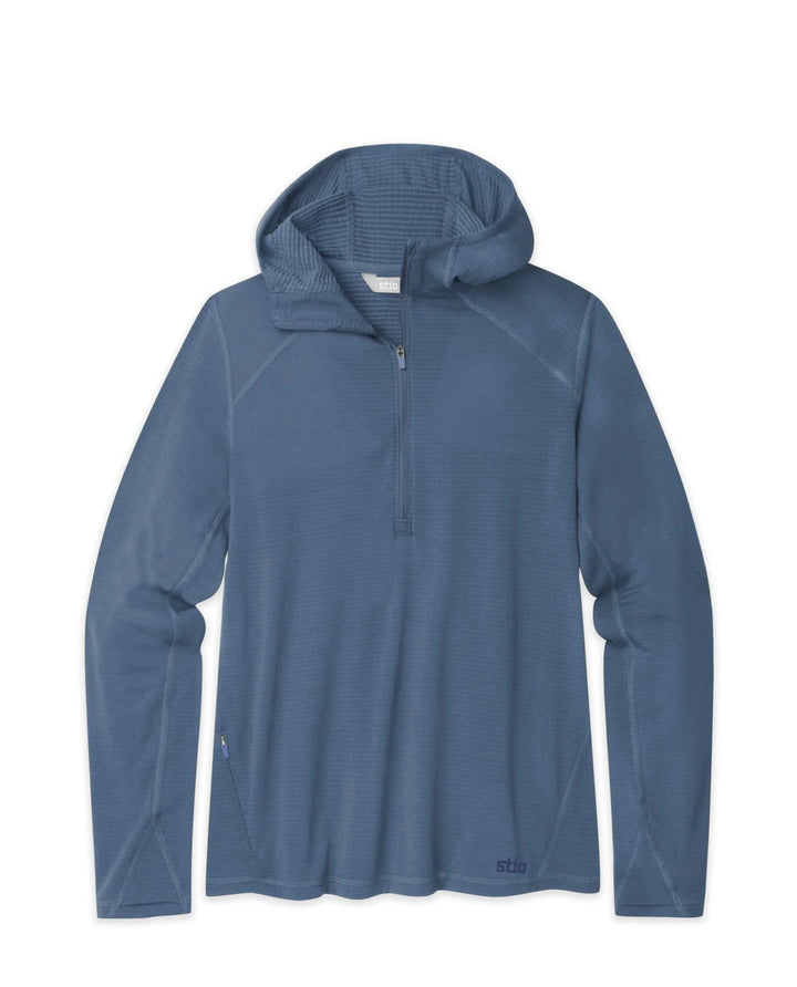 Stio Women's Trax Power Grid Half Zip Hoodie Stio