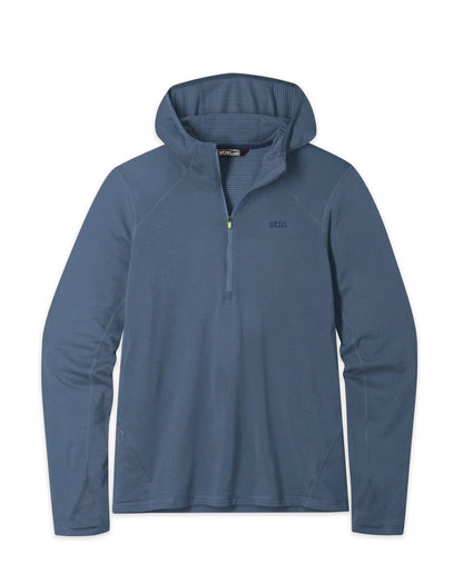 Stio Men's Trax Power Grid Half Zip Hoodie Stio