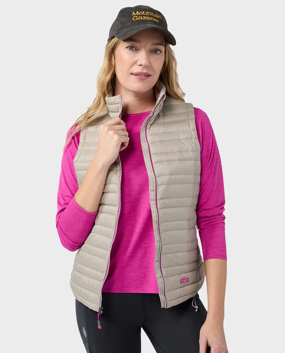 Stio Women's Pinion Down Vest EarthHero Corporate Gifting and Custom Swag