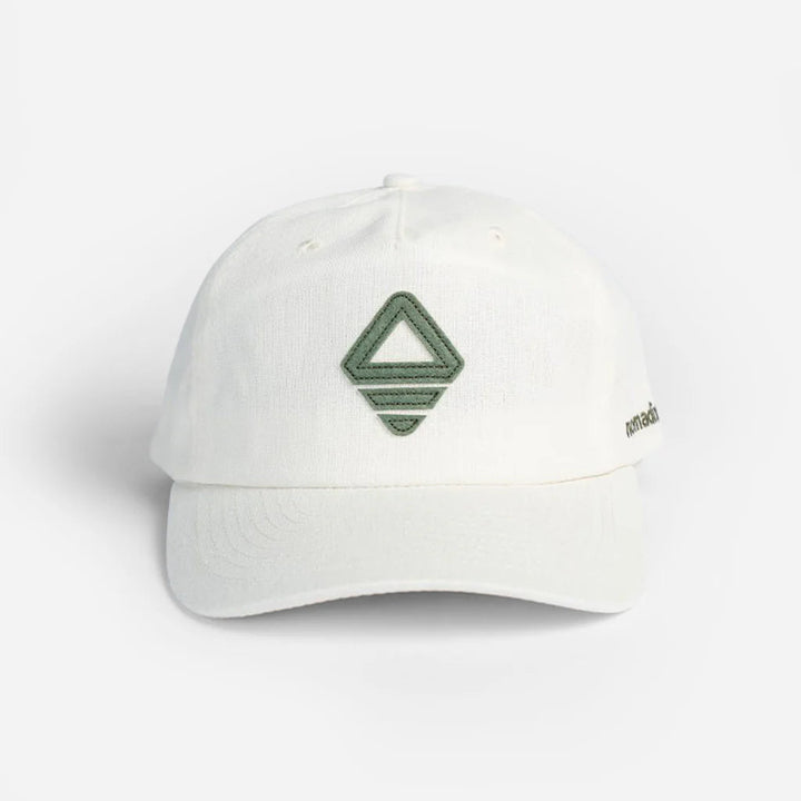 Logo Hat: Green & White Nomadix