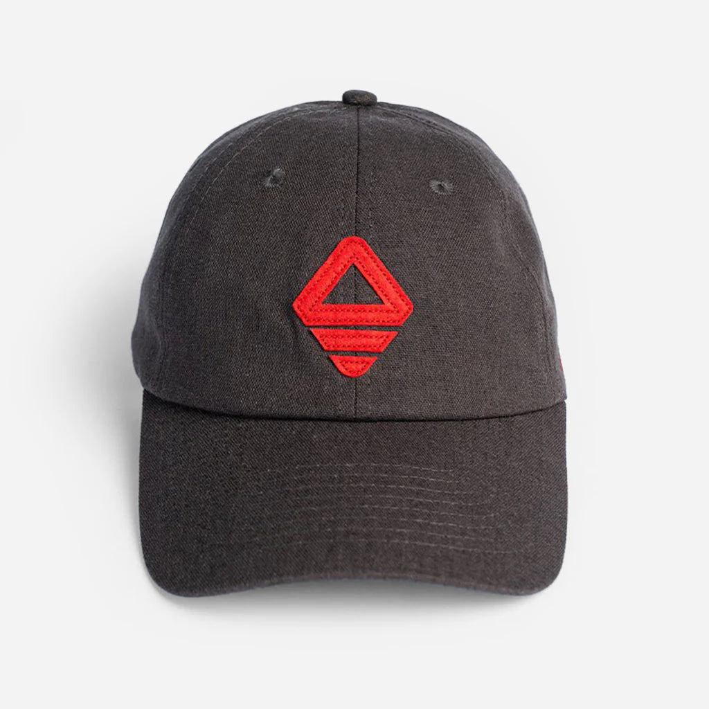 Logo Hat: Red & Black Nomadix