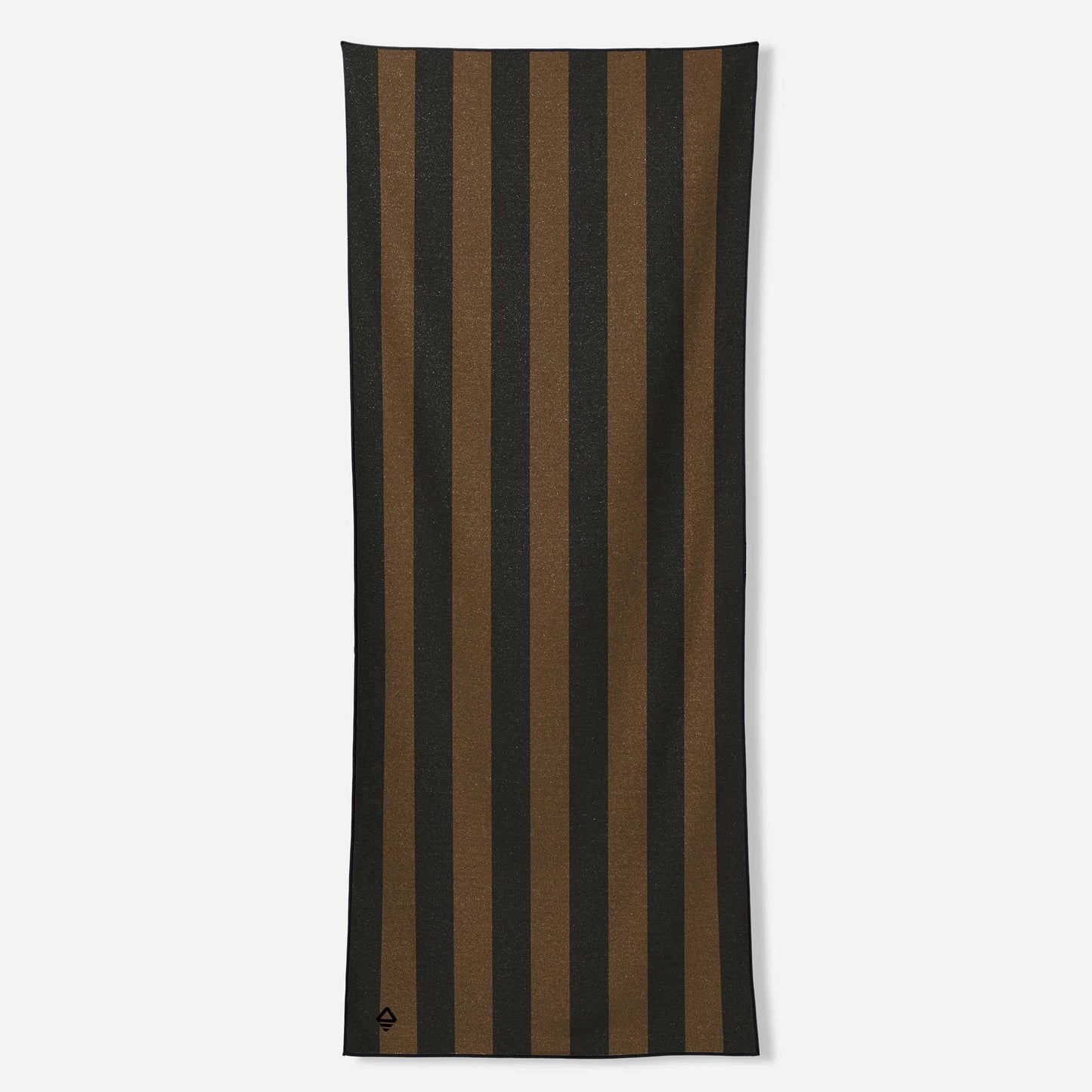 Original Towel: Cabana Stripe Black and Brown Nomadix