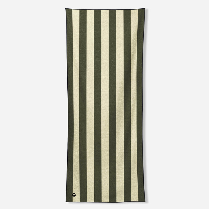 Original Towel: Cabana Stripe Bush Green Nomadix