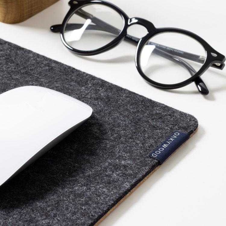 Felt & Cork Mouse Pad Oakywood