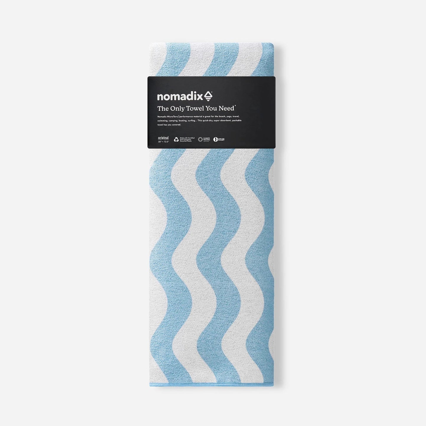 Original Towel: Calm Seas Pale Blue Sky Nomadix