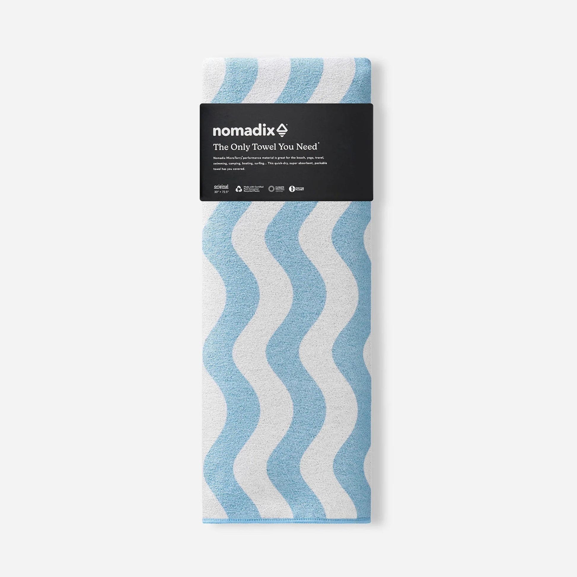 Original Towel: Calm Seas Pale Blue Sky Nomadix