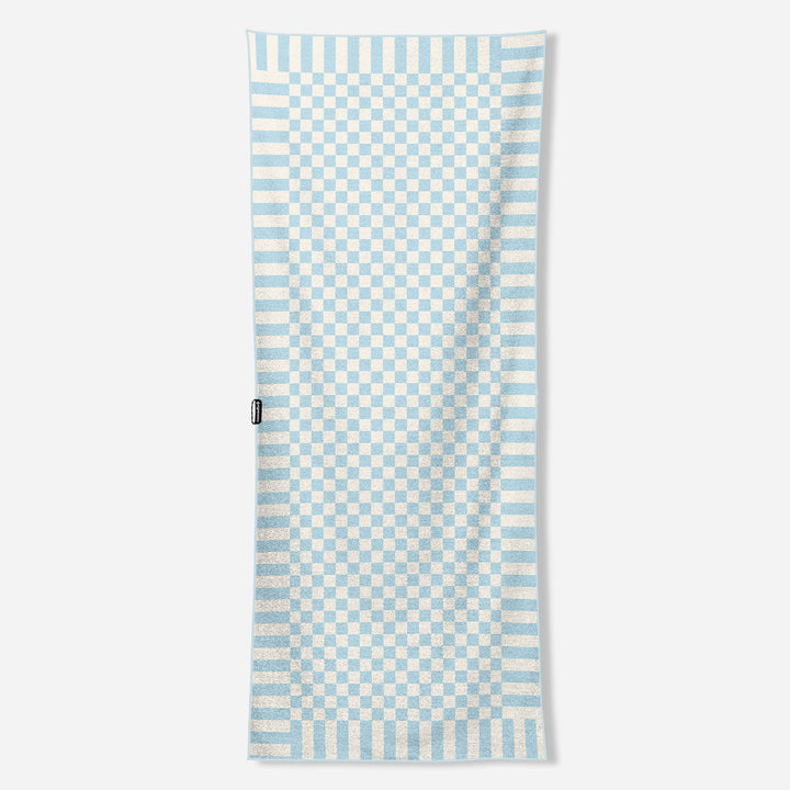 Original Towel: Checked Out Pale Blue Sky Nomadix