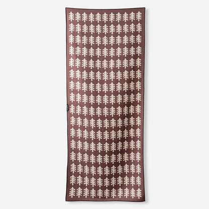 Original Towel: Fresh Pines Burgundy Beige Nomadix