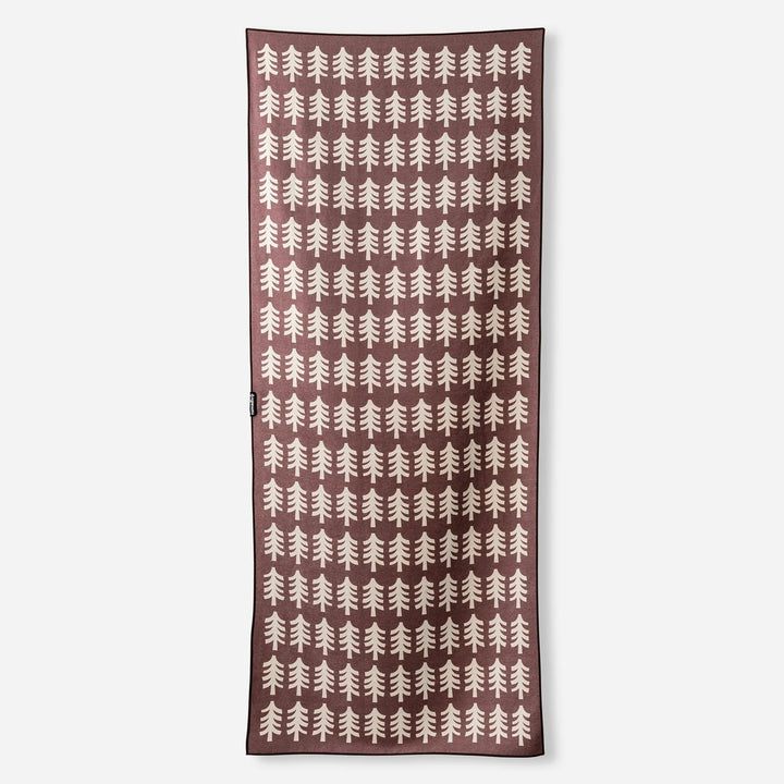 Original Towel: Fresh Pines Burgundy Beige Nomadix
