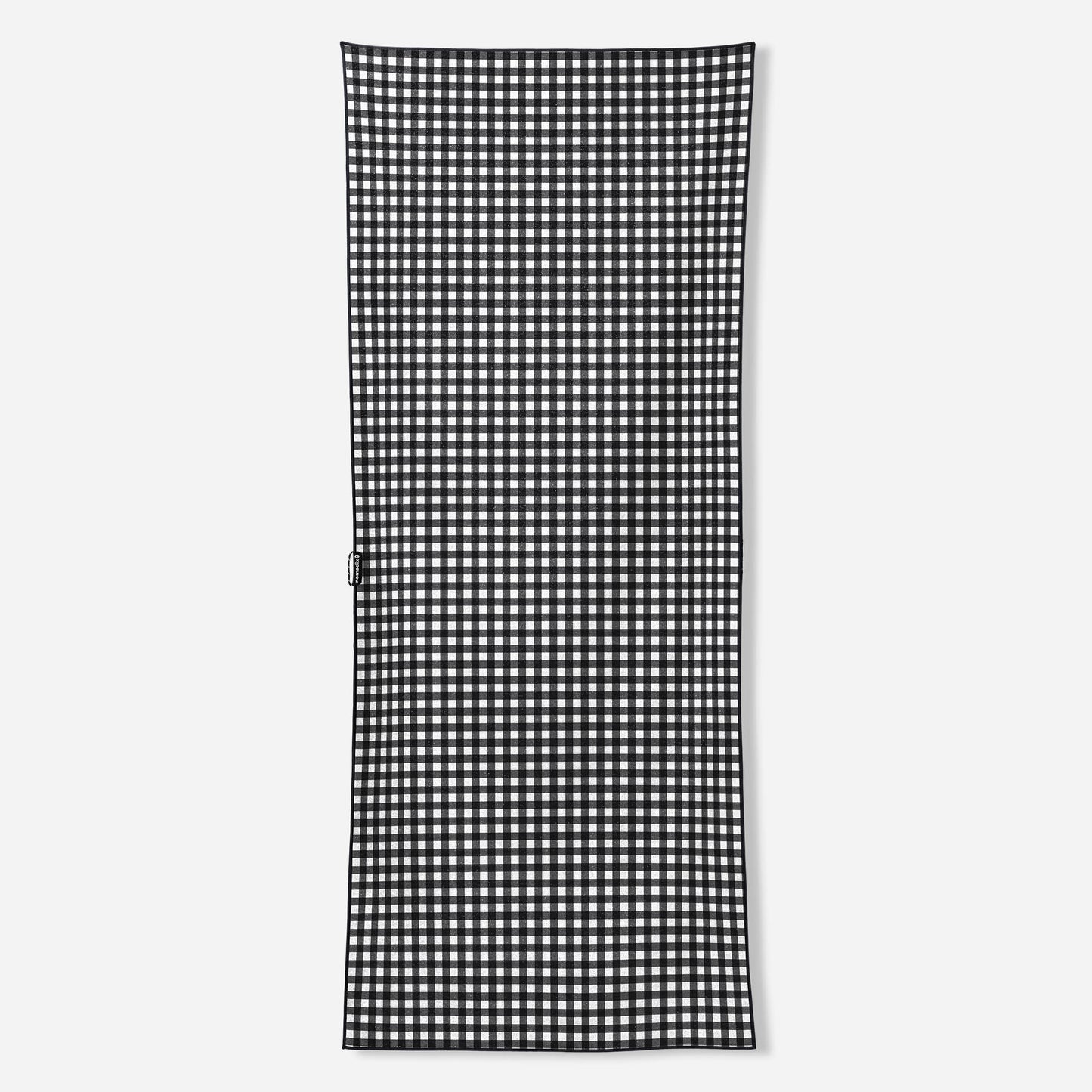 Original Towel: Gingham Black Nomadix