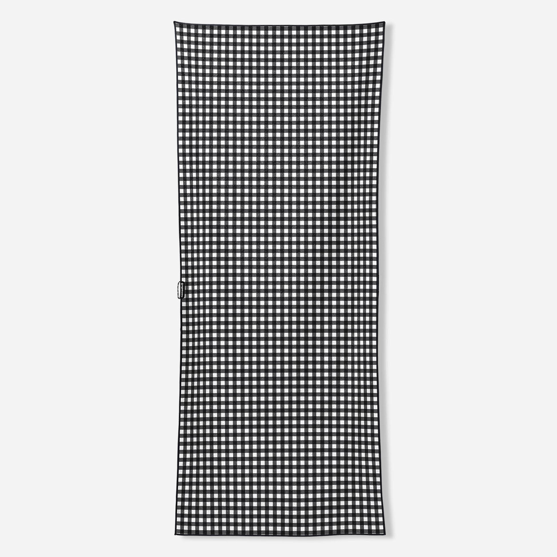 Original Towel: Gingham Black Nomadix