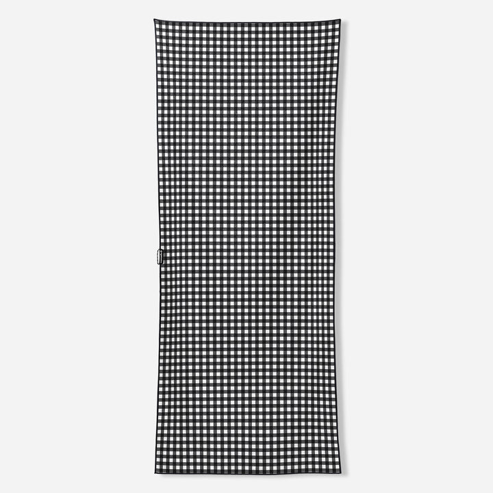 Original Towel: Gingham Black Nomadix
