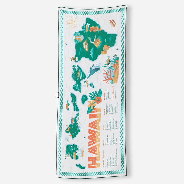 Original Towel: Hawaii Map Nomadix