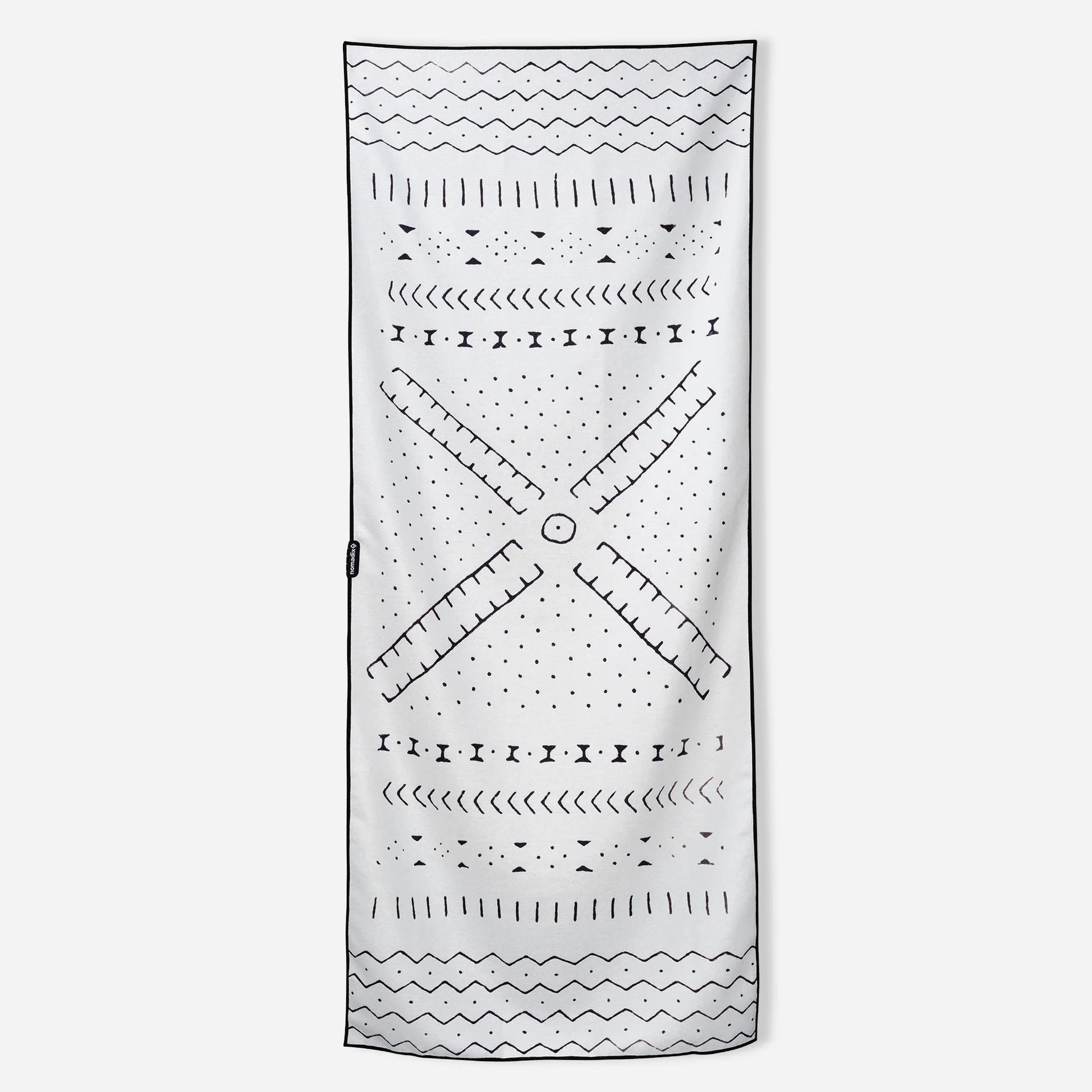 Original Towel: Mud Cloth White Nomadix