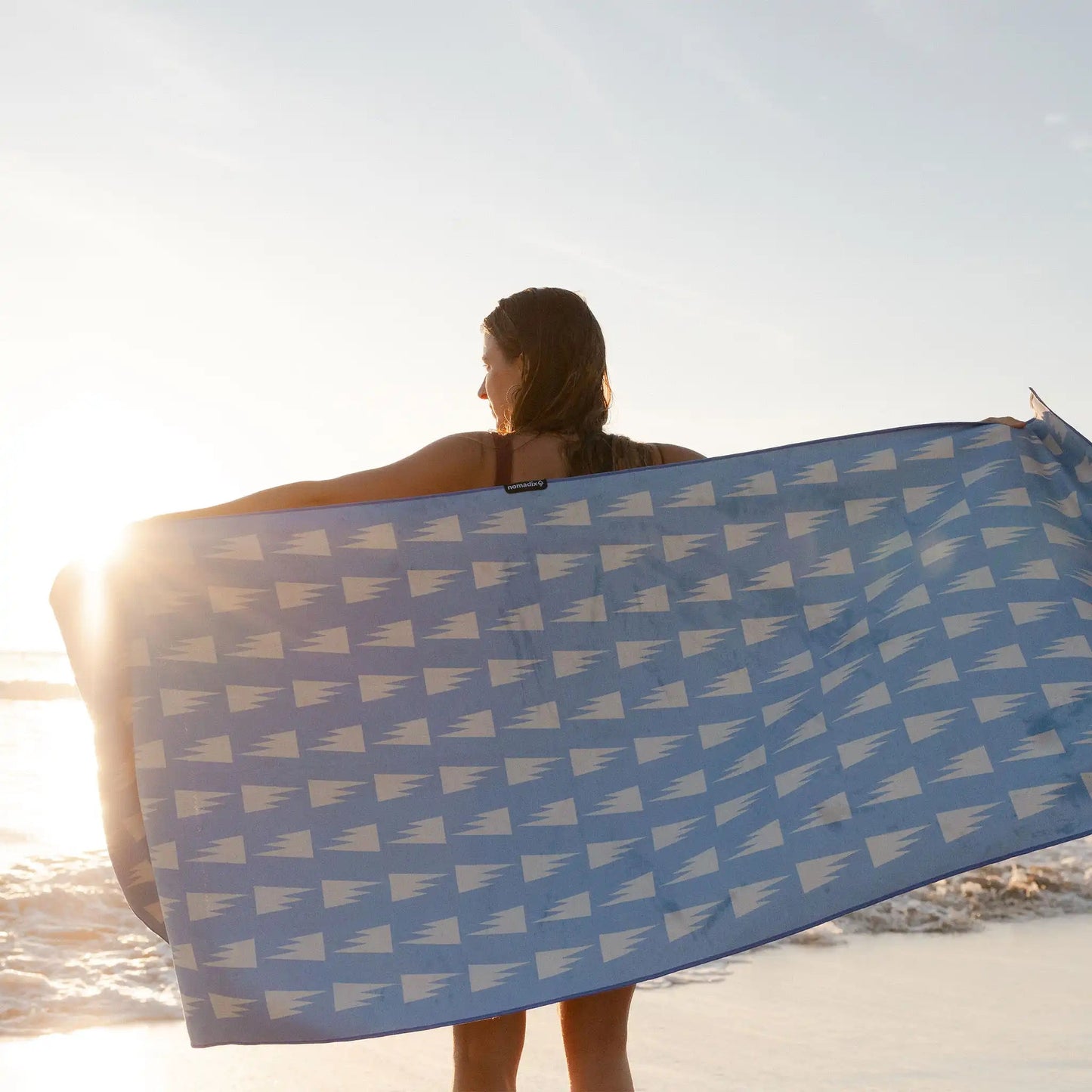 Ultralight Towel: Summit Coastal Blue Nomadix
