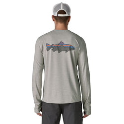 Patagonia M's L/S Cap Cool Sun Shirt - Fitz Roy Trout Patagonia
